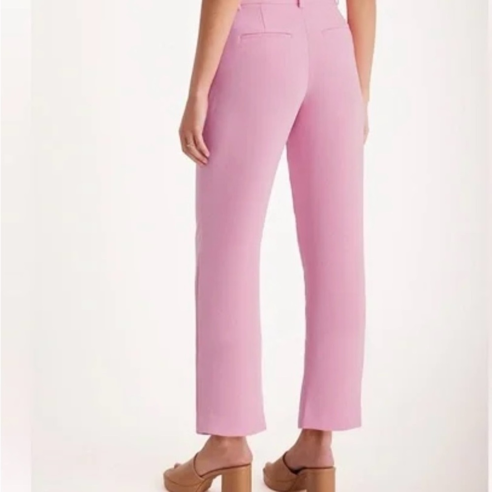 Elegant Pink Women's Pants - Picture 2 of 6